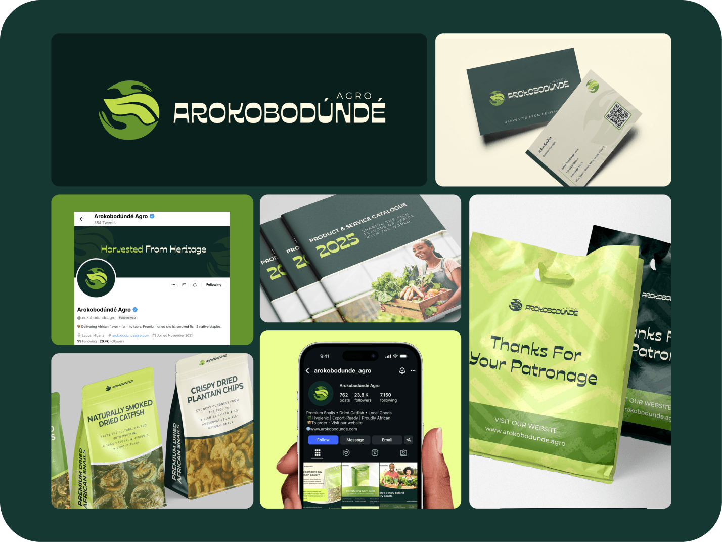 Arokobodúndé Agro - Brand Identity