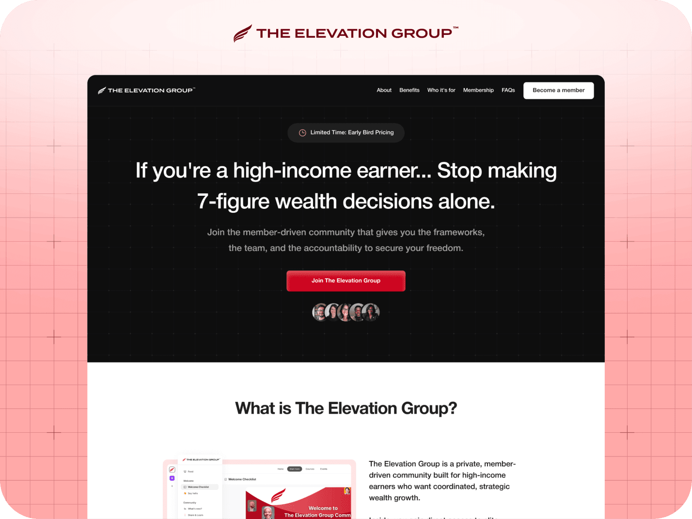 The Elevation Group Website
