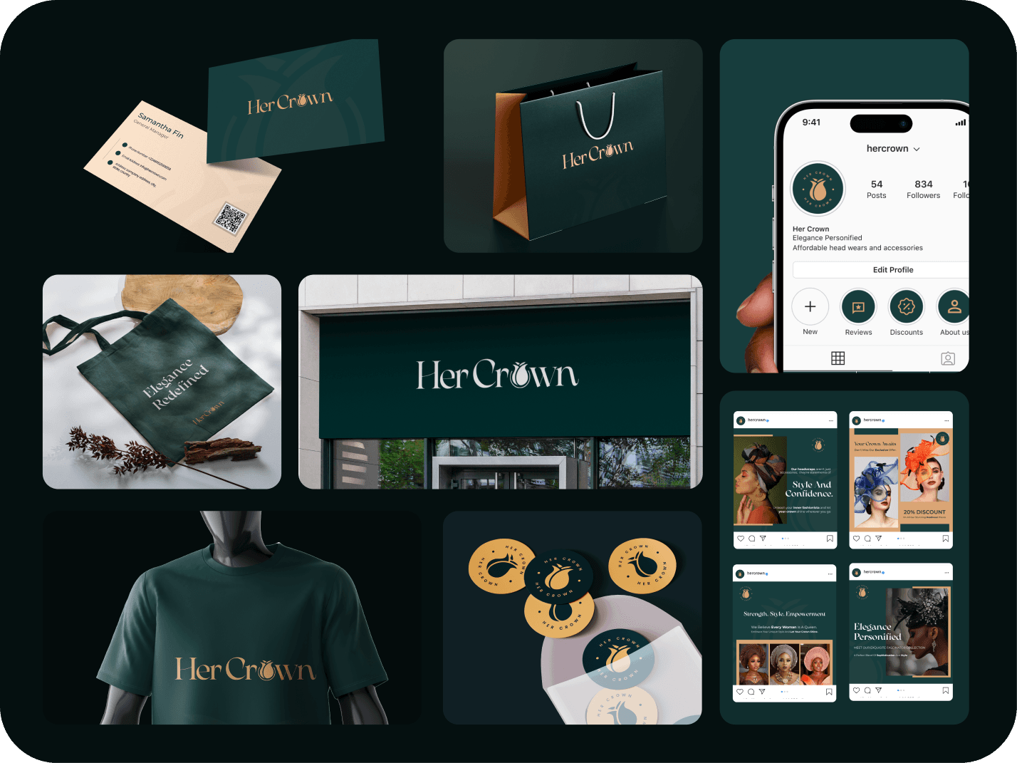Her Crown - Brand Identity
