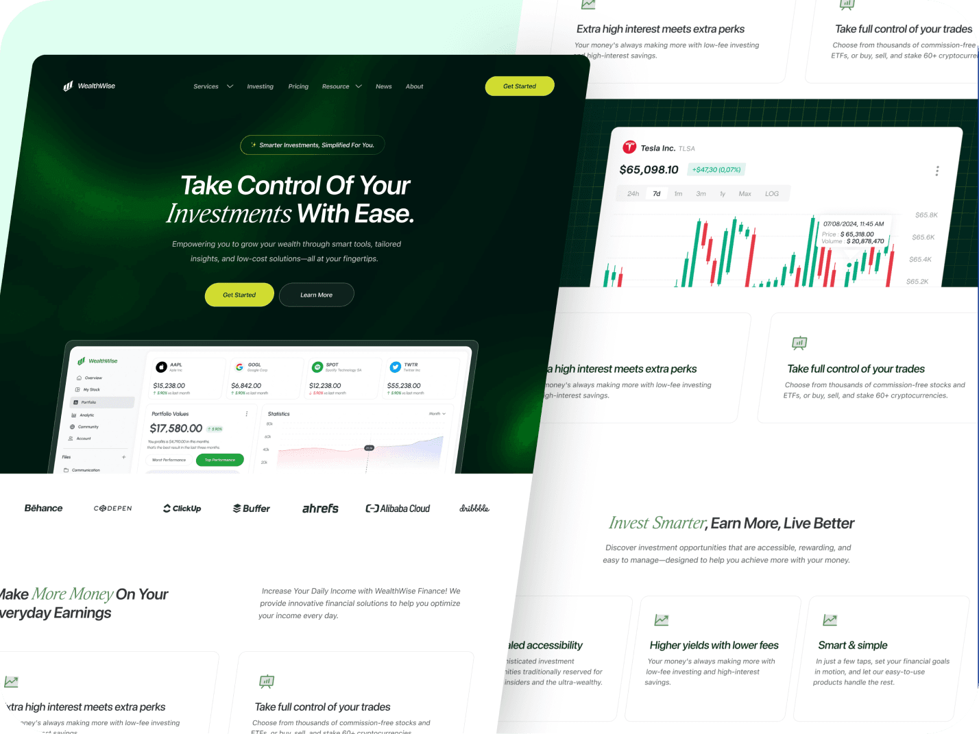 WealthWise - SaaS Website